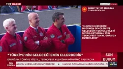 Cumhurbaşkanı Recep Tayyip Erdoğan, TRT'nin iletişim paydaşı olduğu #TEKNOFESTGüneydoğu’da konuştu