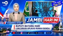 JAMBI HARI INI | Bupati Batang Hari Luncurkan Aplikasi Rumah Bunda#TVRIJambi#MediaPemersatuBangsa
