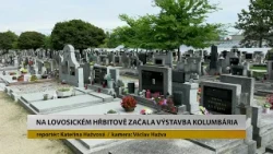 LOVOSICE: V areálu městského hřbitova začala výstavba kolumbária