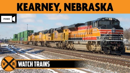 Kearney, Nebraska Train Cam – Union Pacific West View