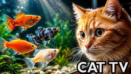 Relaxing Aquarium for Cats to Watch