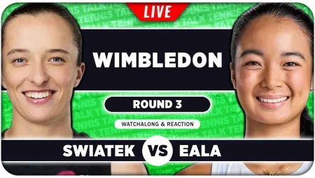 Wimbledon 2026: Swiatek vs Eala Live Tennis Watchalong